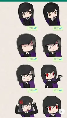 Stickers de lyna para whatsapp android App screenshot 0