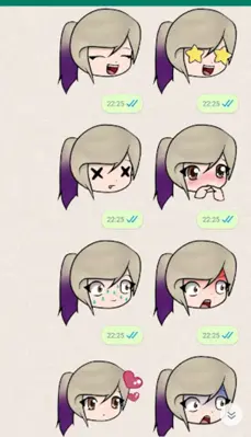 Stickers de lyna para whatsapp android App screenshot 6